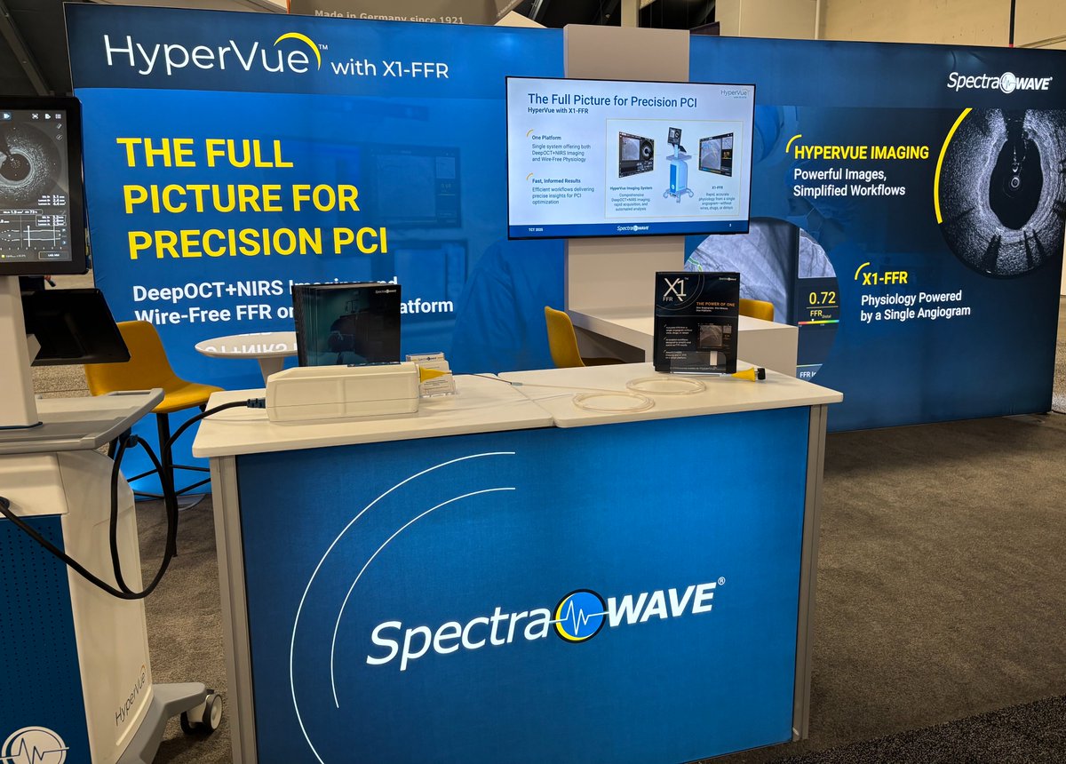 It’s show time! We’re live at #TCT2025 in San Francisco. Stop by Booth ...