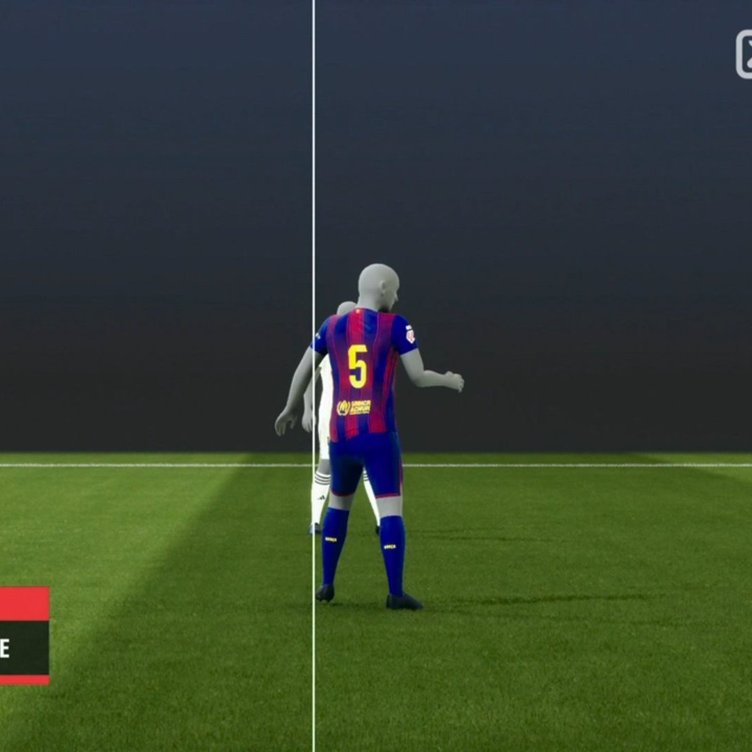 Footballtweet's tweet photo. Mbappé was this far offside. 🤯 https://t.co/T8V5QhtAxN
