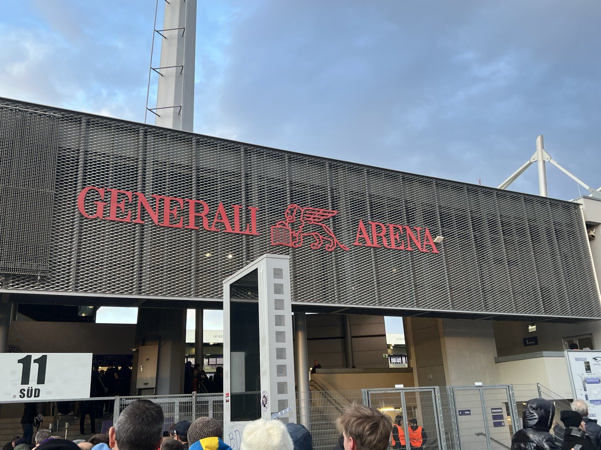 Ground 240, country 28 watching football - Austria Vienna v Red Bull Salzburg 🇦🇹