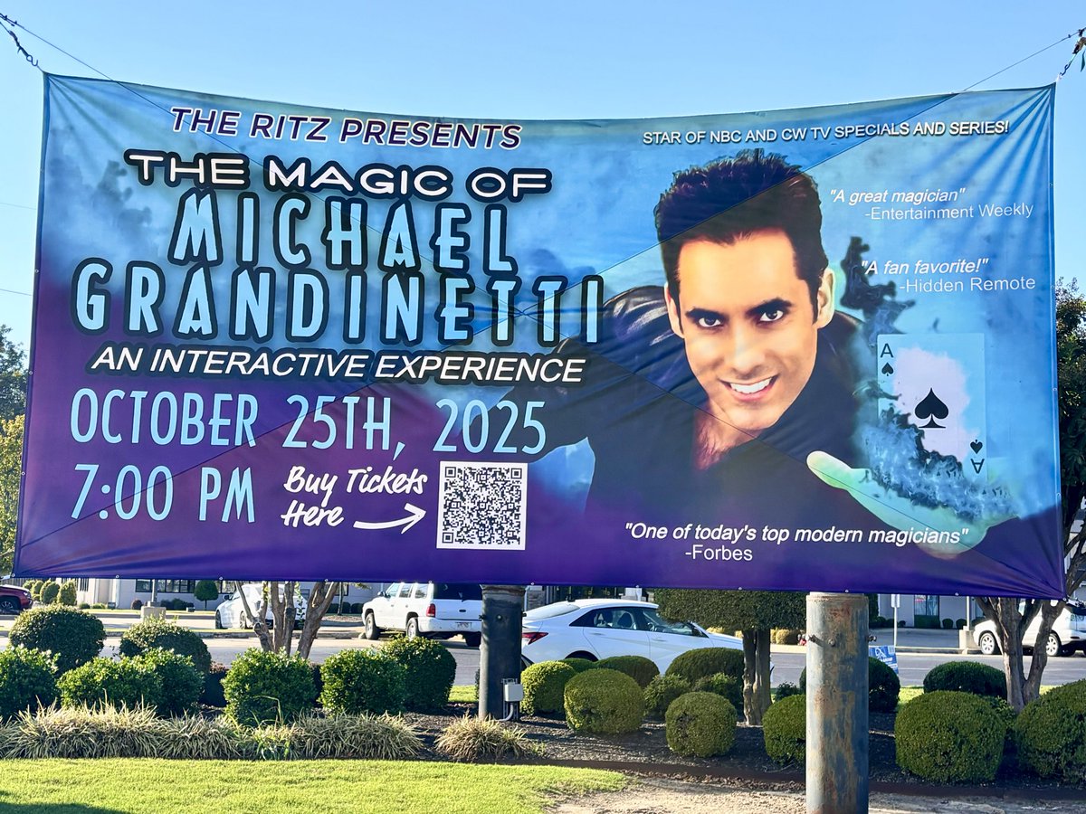 So much fun with a great audience last night at the historic Ritz Theater in Blytheville, Arkansas. And very happy to have been here to start their 100th year of shows! Hope to be back again soon!