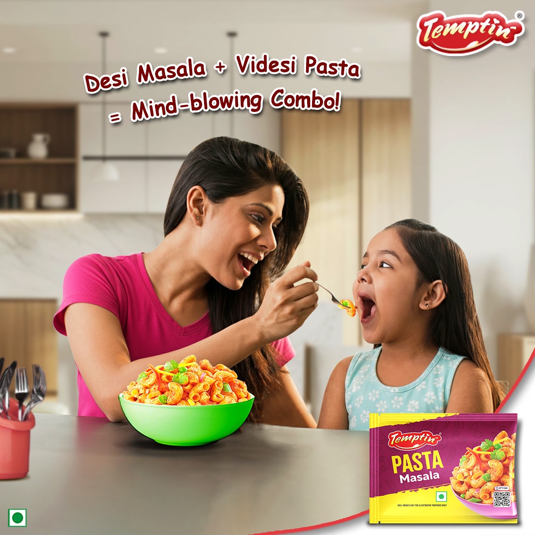 Spice up snack time with tempting flavours.

[Temptin Pasta Masala, Desi Masala, Snack Time, Desi Videsi Combo, Foodie, Foodies]