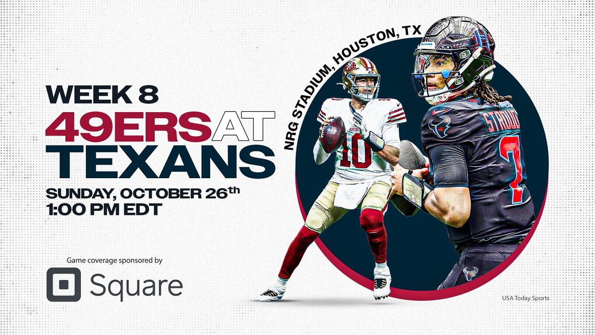 49ers vs. Texans live updates: Start time, TV channel for NFL Week 8 game ninerswire.usatoday.com/story/sports/n…