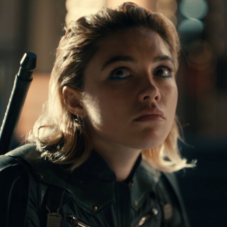AvengersUpdated's tweet photo. Florence Pugh talks about Yelena Belova’s new look for ‘AVENGERS: DOOMSDAY’

“She is now her own person and can choose what to do. We want very stripped-back colors-no bright anything, and very simple hair and makeup. Though I was like, ‘Its Yelena-she can’t not have cool eyes.’”

(via: https://t.co/vXGGWmCb8n)