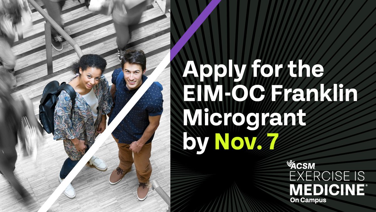 EIMnews's tweet photo. Applications for the EIM-OC Franklin Microgrant Program are now being accepted! These grants are meant to defray the costs of conducting EIM-OC interventions, performing high-quality data collection and analysis of EIM-OC programming.

Learn more &amp; apply: https://t.co/FoPDf0GZPU https://t.co/bFyms9DKBb