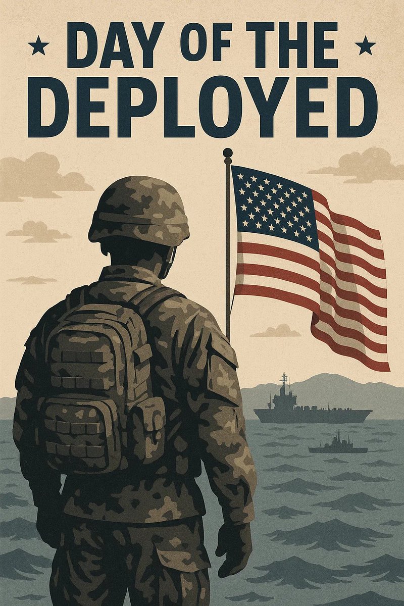 Day of the Deployed reminds us that strength isn’t just about bravery on the battlefield, it’s also about enduring the quiet battles within. To everyone serving away from home, your mental health matters just as much as your mission. You’re seen, valued, and never forgotten. 🕊️