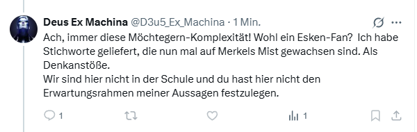 Wenn man rechte Lappen darauf festnagelt, ihre platten Behauptungen zu belegen, dann kommt sowas heraus.