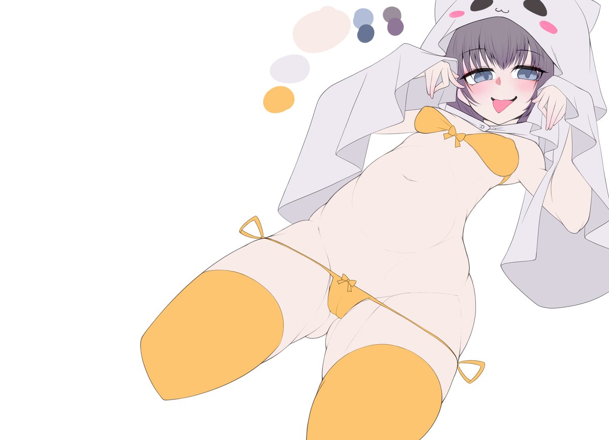 ベース塗りまで。ロリっぽさ出そうとしたけどあんま 