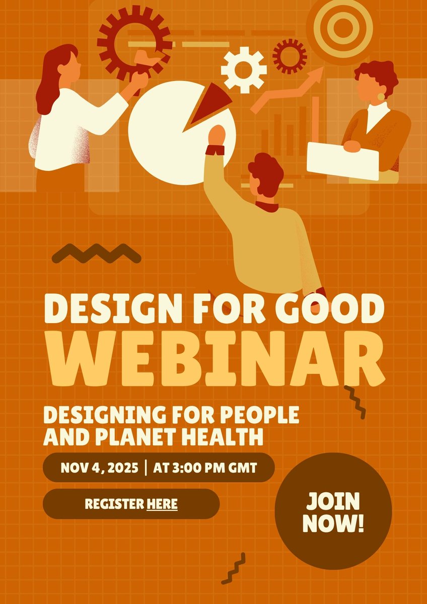 ITPCglobal's tweet image. Are you a non-profit working in health or climate action spaces? Join their upcoming webinar to learn about Design for Good and their impact around the world, how they work with organisations &amp;amp; next steps in joining.

📅Tues, 4 Nov, at 3pm GMT

Register bit.ly/4nsEHF8