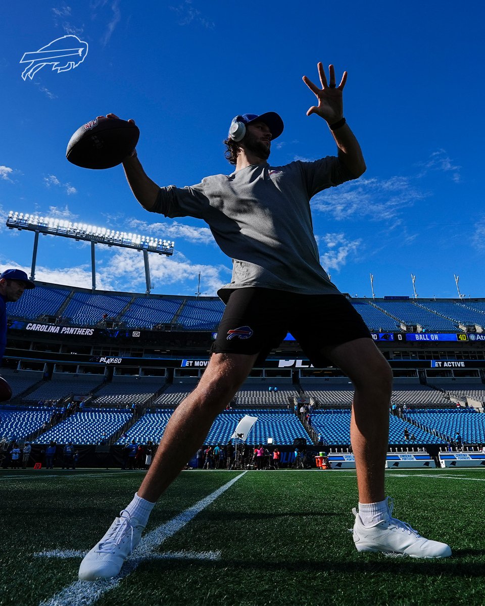 BuffaloBills's tweet image. Gettin' loose.

@JoshAllenQB | #BUFvsCAR