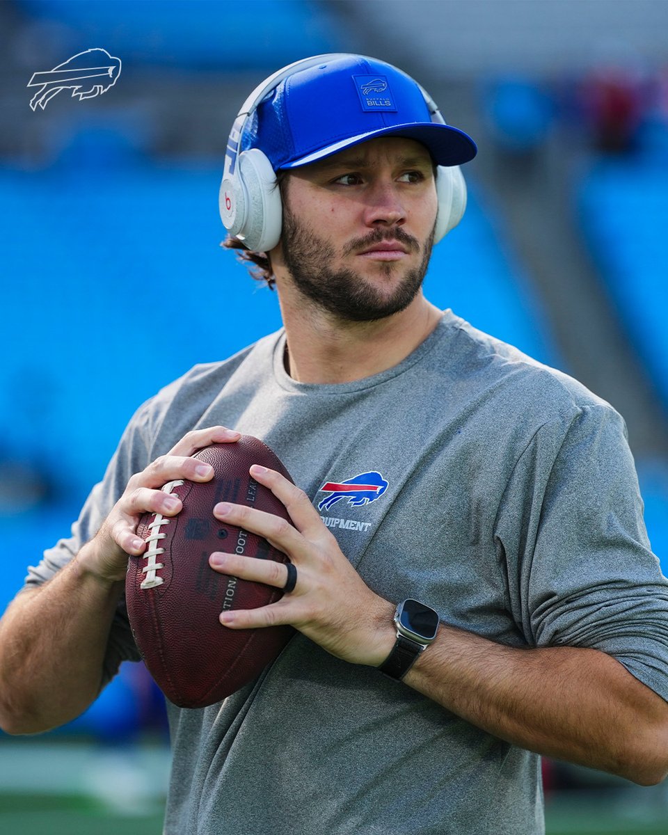 Gettin' loose.
@JoshAllenQB | #BUFvsCAR