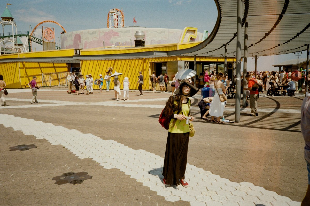 Coney Island on 35mm film