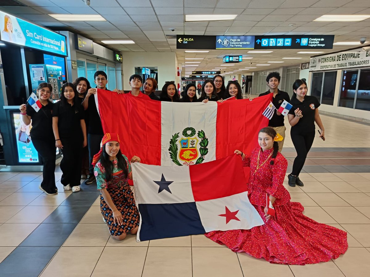 Llega a Panamá el Coro del hermano país de Perú Coro Internacional Clave de Do Coro, a participar de la XI versión del <a href="/ELAMCOPTY/">ELAMCO PTY</a>
que inicia mañana lunes 27
<a href="/MiCulturaPma/">Ministerio de Cultura</a>
#todoscantemosjuntos #culturacoral