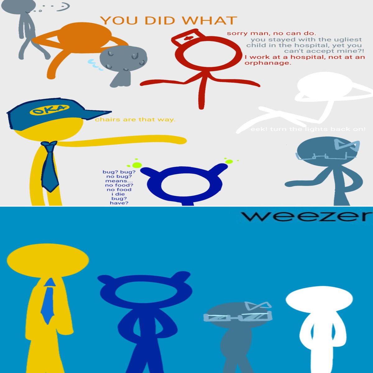 1v4a_n0's tweet image. Ok y&apos;all wdym ava/avm is being tiktofied I&apos;m scared somebody hug me. if anything happens, I was here before. Here are some of my OC art (Chiyo&apos;s my fav) I have a Red plushie too lero lero 😛😛😛