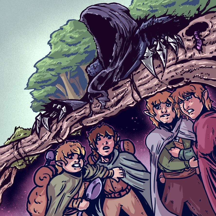 Nazgul pursing the hobbits!

Art i did for <a href="/doki/">EdwardChen</a>.doki.kokoro.store  for our Lord of the rings sticker &amp; charm batches. We are still currently selling them at our table A21 at @kawaiiconpr :) #LOTR #LordOfTheRings