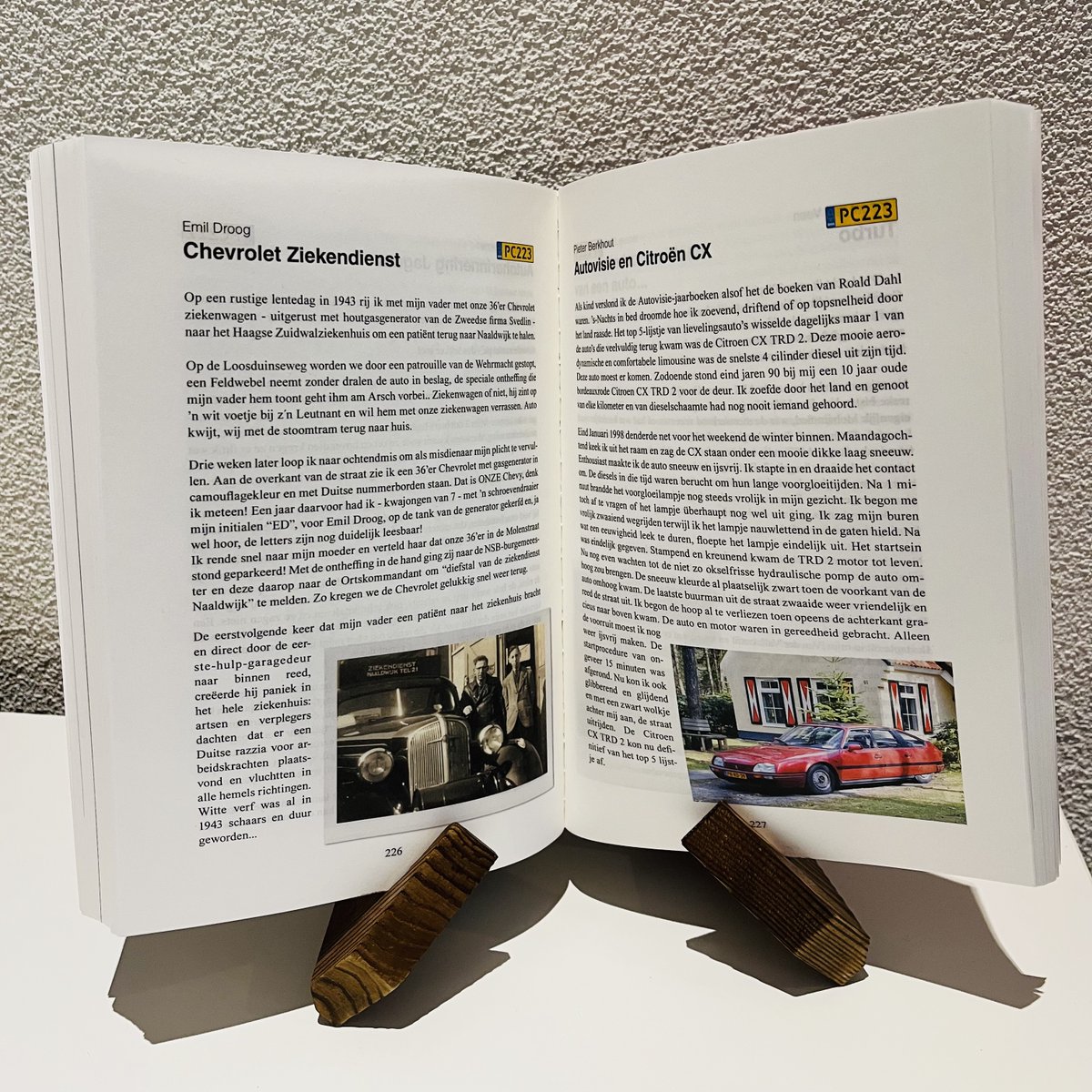 Het autoherinneringenboek is nu te bestellen voor € 10 + € 6 verzendkosten via autoherinnering@gmail.com