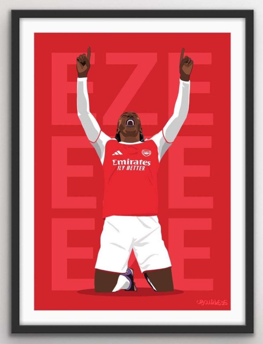 Eze the difference! 

We stay top of the league. 

City and Liverpool lose! 

On we march!

🔴⚪️🔴⚪️