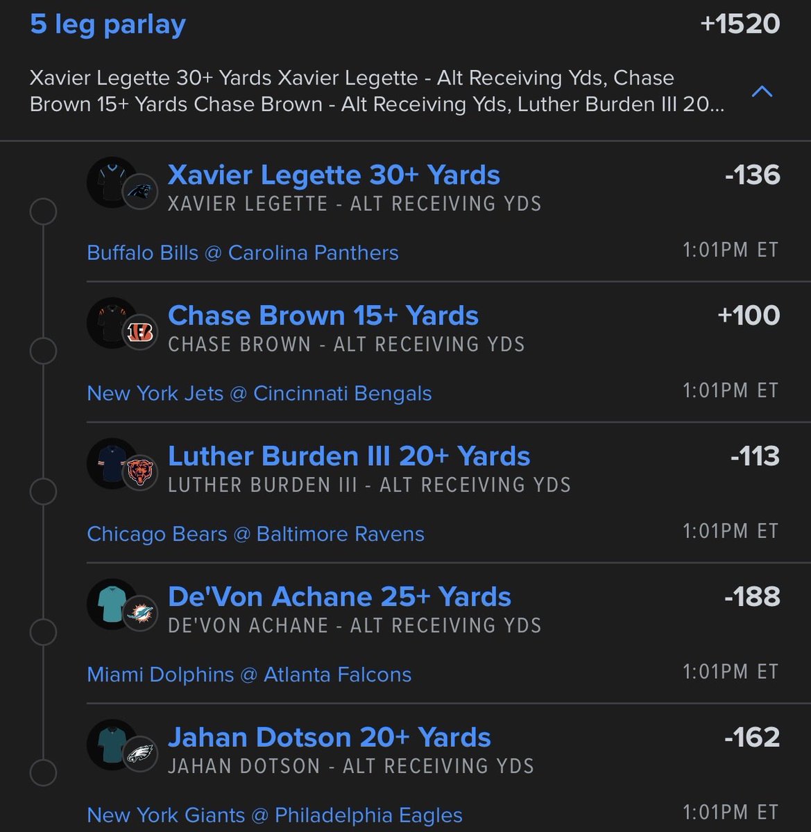 Uncert_Sports's tweet photo. This is filthy. Don’t bet this unless you’re an absolute sicko

#GamblingX #Fanduel https://t.co/hIlWNTxAIL