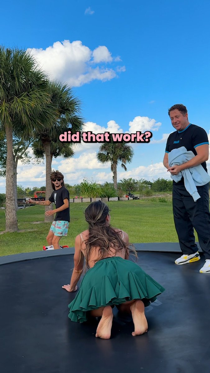 My new trainer will get used to me eventually 😏