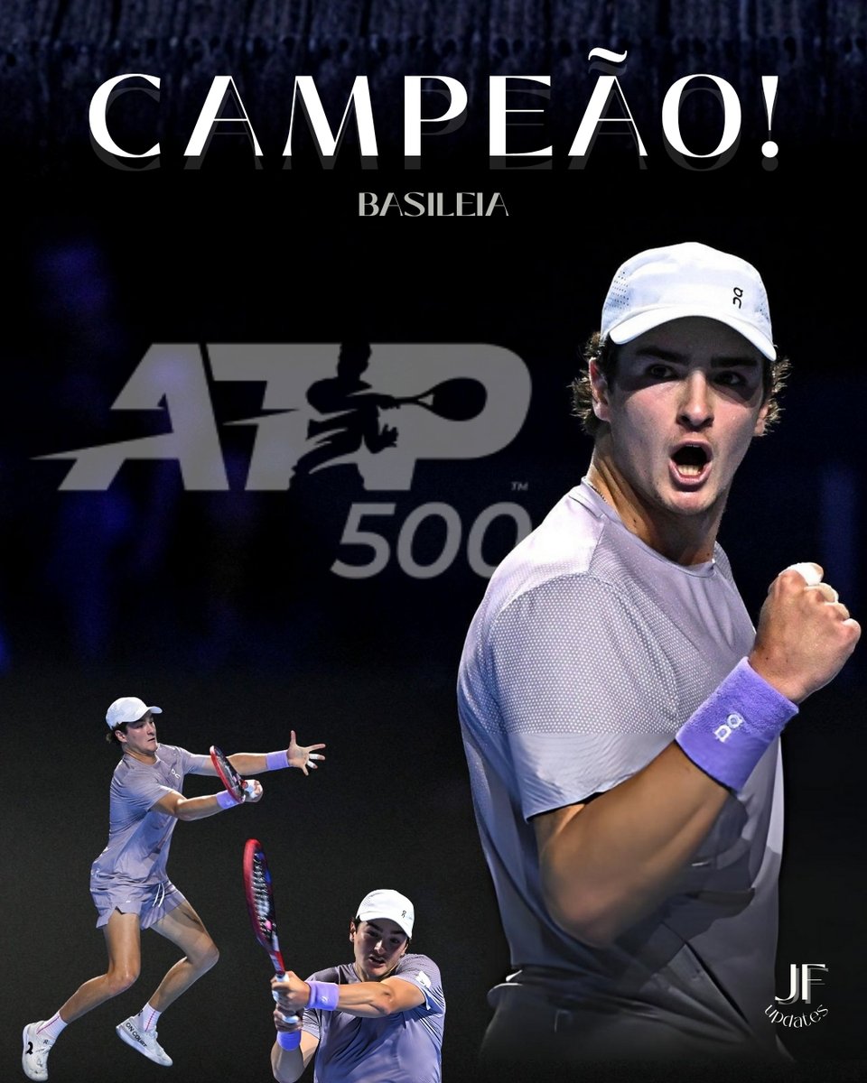 🏆 JOÃO FONSECA É O CAMPEÃO DO ATP 500 DA 🇨🇭BASILEIA 🏆

Ele derrota 🇪🇸Alejandro Davidovich Fokina em 6/3 6/4 e conquista o maior título da sua carreira!

19 anos de idade! Esse moleque é diferente!

🎉🎉🎉