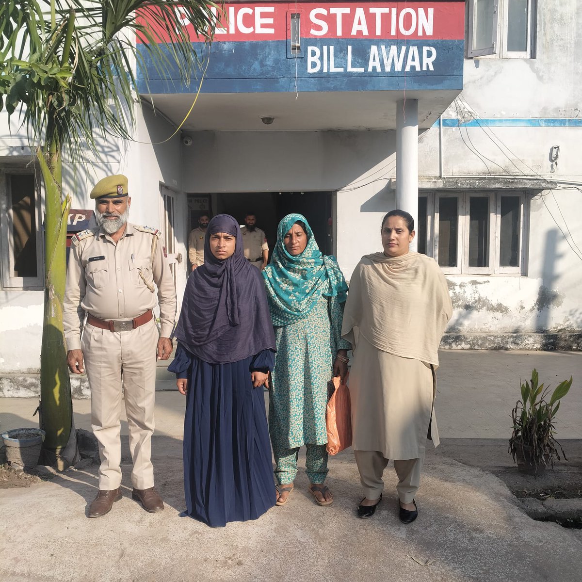 Missing Girl Reunited with Family by P/S  Billawar.
<a href="/JmuKmrPolice/">J&K Police</a>
<a href="/ZPHQJammu/">Zonal Police Media Centre- Jammu Zone</a> 
<a href="/DigJsk/">DIG JSK Range Jammu</a> 
<a href="/mohita_ips/">Mohita Sharma</a>