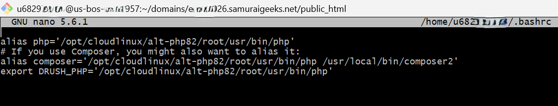 usamurai's tweet photo. How to use #Composer from #Hostinger server #SSH. Upgrade #PHP version for Hostinger Command Line.

1. https://t.co/FCETlDoPCQ
2. https://t.co/hloLo2vnpc
3. https://t.co/NjJBBY9V9m

$ nano ~/.bashrc
$ . ~/.bashrc

For PHP version 8.0 or higher, use composer2 instead of composer. https://t.co/pE31cTQrNM