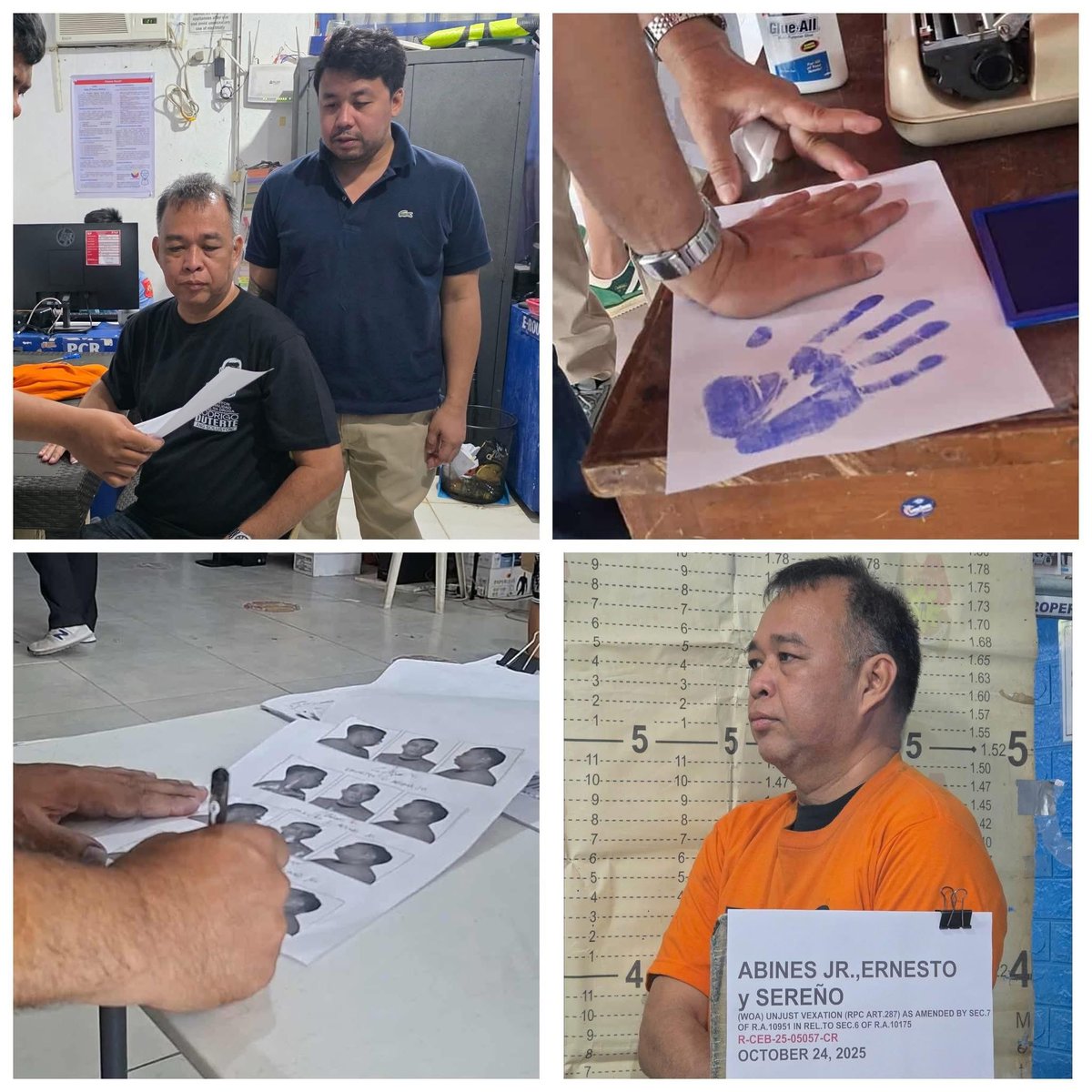 Literally FAFO for DDS fake news bloggers! 👊

Jun Abines is being held accountable for the case of unjust vexation filed by PNP Chief General Torre.

Remember that Jun Abines is the famous fake news vlogger who posted a super viral but super fake post about the 2025 Budget