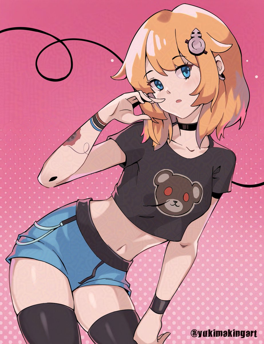 yukimakingart's tweet image. Happy bday Bridget Guilty Gear! (that&apos;s her name)