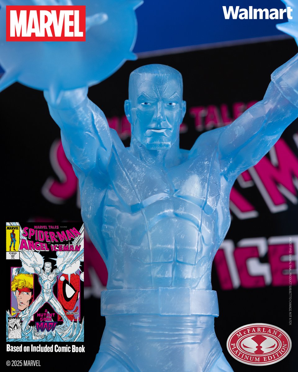 Iceman 1:6th scale Red Platinum Edition collectible inspired by