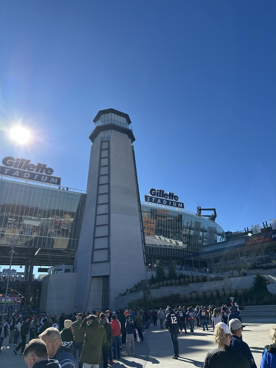 First game at Gillette in almost 20 years