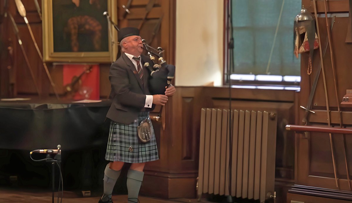 Many congratulations to my friend Pipe Major Stuart Liddell MBE on his victory on Friday in the Glenfiddich Invitational Piping Competition. This is the 52nd championship, and Stuart has been the overall winner of no fewer than four of them.  One of the finest pipers of our time.