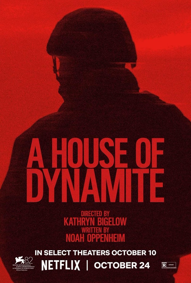 bizimcansu's tweet photo. Kathryn Bigelow, evini füzelerin üstüne kurdun, ne olacağını bekliyorsun diyor senaryosunda ve 20 dakikalık bir olayı her açıdan anlatıyor. Bilmediğin birşeyin gelişini ve acizliği izlemek de geriyor. Müzikleri de extra.#ahouseofdynamite https://t.co/V9O7R0p884