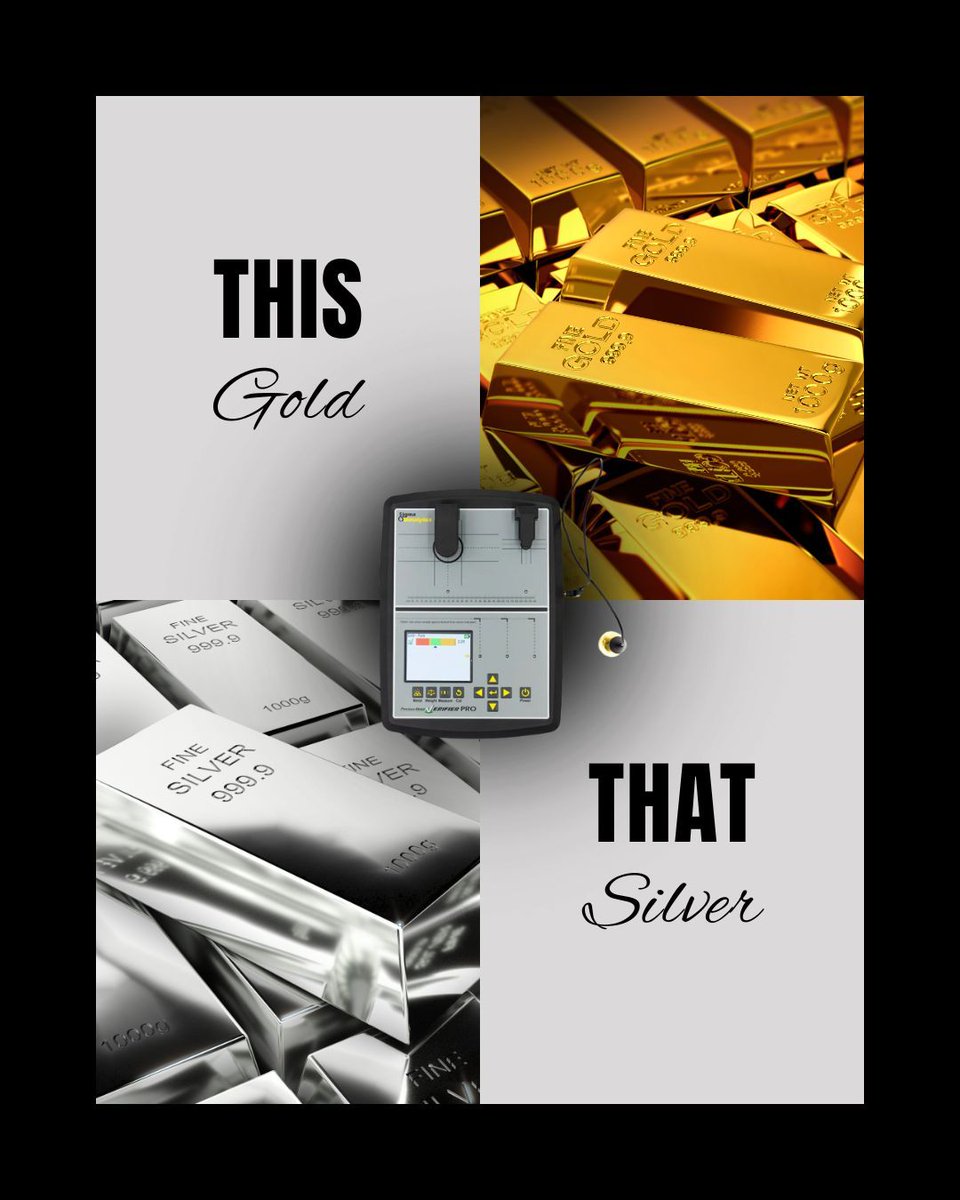 trustimetrix's tweet image. If you had to stack only one forever…

👉 Gold or Silver?

Comment below ⬇️

#TrustiMetrix #SigmaMetalytics #SafeAccurateTrusted #GoldVerification #BullionTools #PreciousMetals #StackWithConfidence #SigmaTester #SigmaGoldTester #GoldTester #Gold #Silver