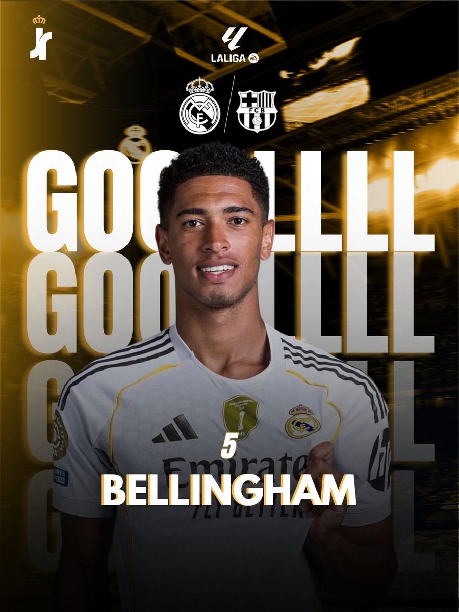 ⚽️ GOOOLLL ! Jude Bellingham redonne l’avantage avant la mi-temps au Real Madrid ! 2-1.