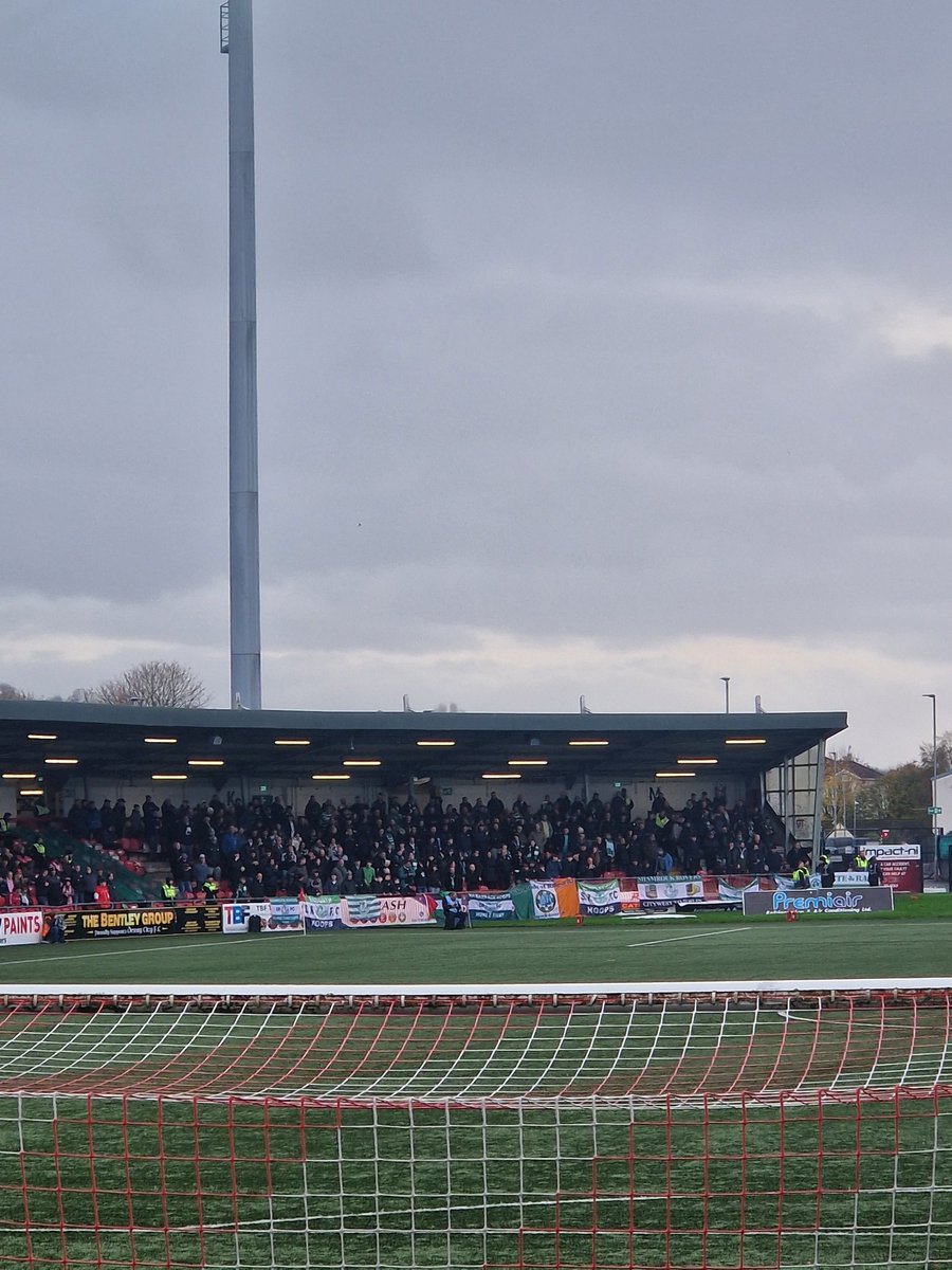 Shamrock Rovers at Derry City today.