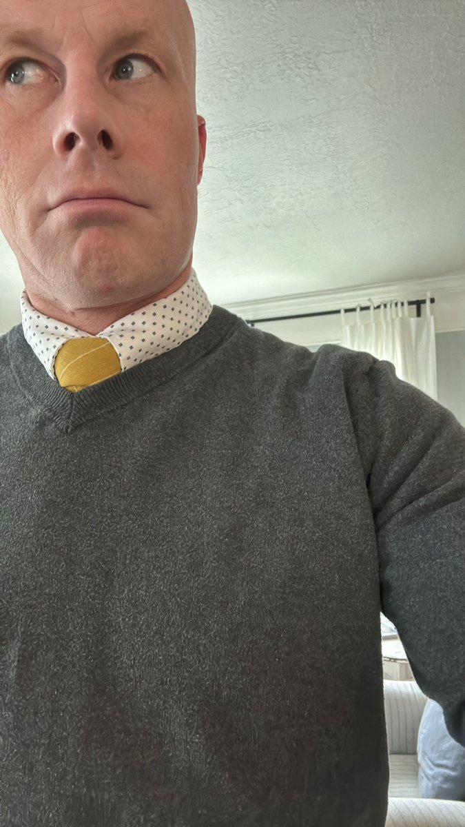 Next50Years's tweet image. Tie and sweater check for church… After all it IS Fall! 🍁🍂🍁🍂🍁Time for some worship! @Ch_JesusChrist #jesuslives #jesusisking