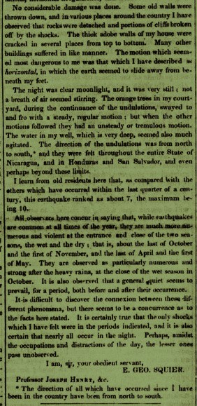 27 October 1849 7:00 UT
Mw7.4 #earthquake near Estelí, northern Nicaragua, causing damage in the epicentral area and at León. Also widely felt in Honduras and El Salvador. Subduction?
emidius.eu/GEH/info/?en=1…
doi.org/10.1785/BSSA06…
doi.org/10.1785/BSSA07…
chroniclingamerica.loc.gov/lccn/sn8304578…