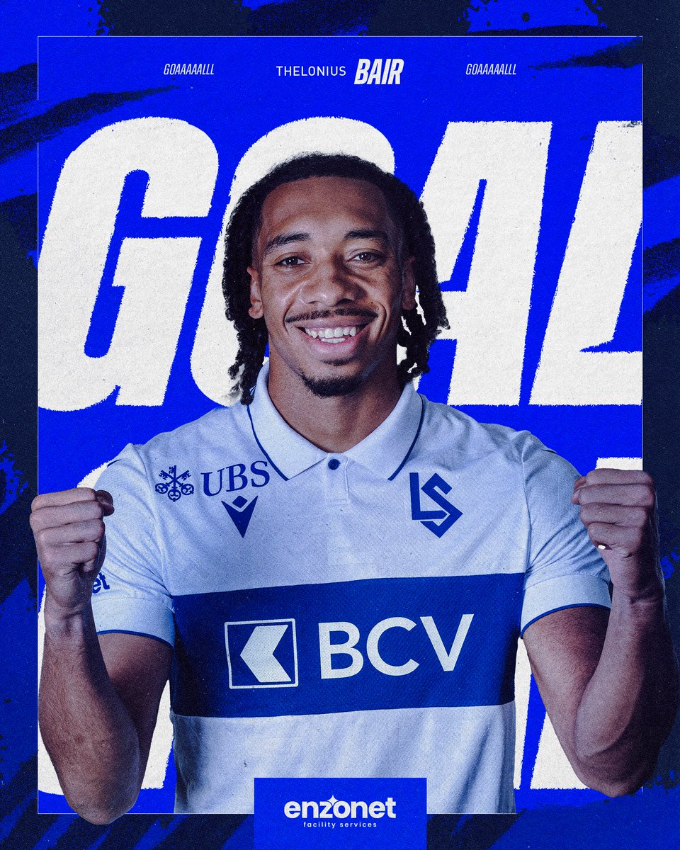 ⚽️ 35' LE DOUBLÉ 🤩

Thelonius Bair permet au LS de mener 3-0 🔥

#allezlausanne #yapasplusfort