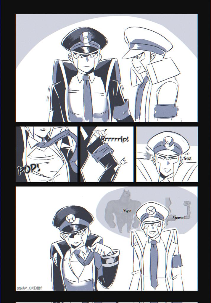 As Ingo returns home, he should change his wardrobe....after all, he’s been stuck in Ancient Sinnoh for xx years and has gained quite a bit of muscle.
#submas #sbms