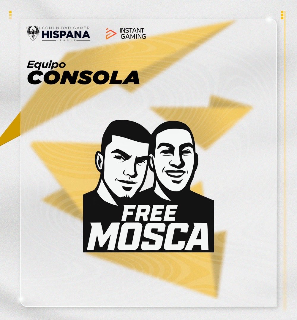⚔️ | 𝗙𝗥𝗘𝗘 𝗠𝗢𝗦𝗖𝗔

Presentamos al nuevo equipo de consola que se nos une para el próximo torneo 🫡

👤 <a href="/ikerrzz/">iker</a>
👤 <a href="/miguueel24/">.</a>
👤 <a href="/Cqram_/">Pbloo92</a>
👤 <a href="/aledizen/">aledi</a>
👤 @jwrgge
👤 <a href="/qmguel/">babu</a> 
👤 #Maanjopa 

#CGHLeague 💛