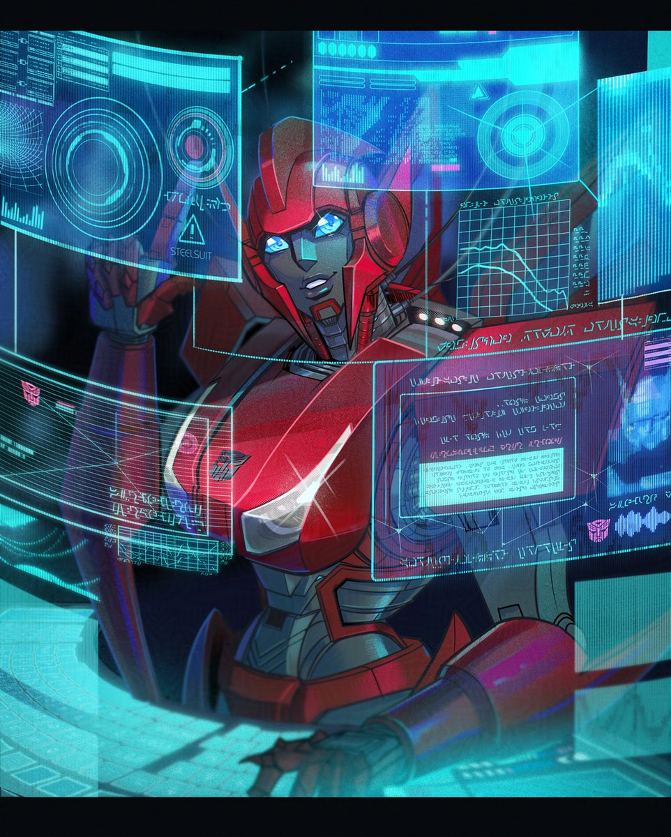 Mako! Communications tech 📡
CM for Dingo! Thank you! 💙
#tfoc #transformers #maccadam #scifiart #robots