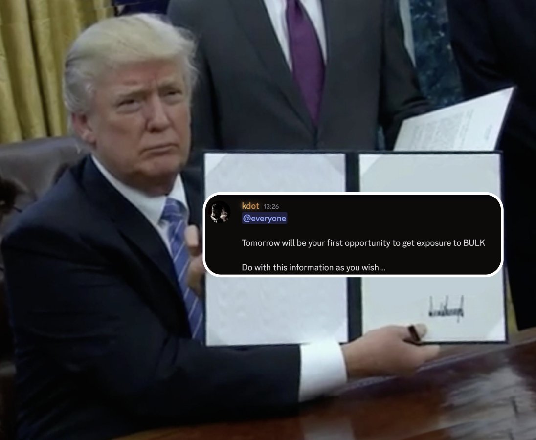 It sounds like <a href="/bulktrade/">BULK</a>  is gearing up to make quite an impact in the crypto space!

 With its decentralized nature and built on Solana, it seems to combine the speed of centralized exchanges with the security and transparency of DeFi

The promise of no gas fees or order