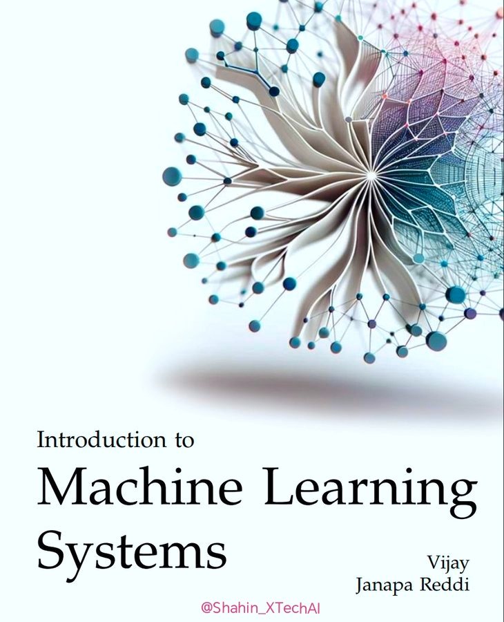 Shahin_XTechAI's tweet image. 🚨 AI is difficult to learn, but not anymore.🚨
🚫 Introducing "Machine Learning Systems " PDF.
You will get:
🔥2620+ pages 
🔥Save 100+ hours on research
And it's 100% FREE!
To get it, just:
🔁 Like and Retweet 
📥 Comment " ML "
👤 Follow Must (For DM  the link)