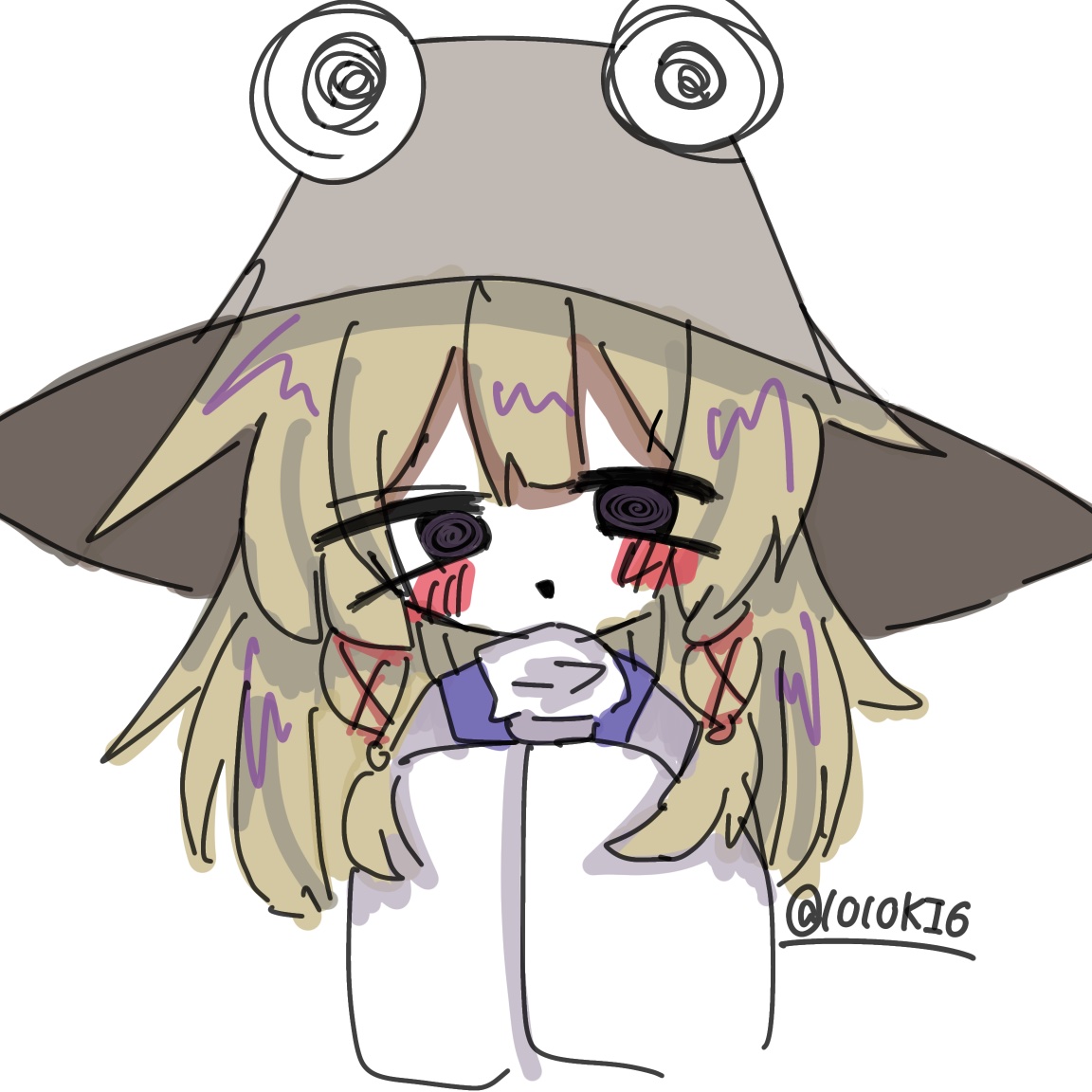 #東方project 
#洩矢諏訪子