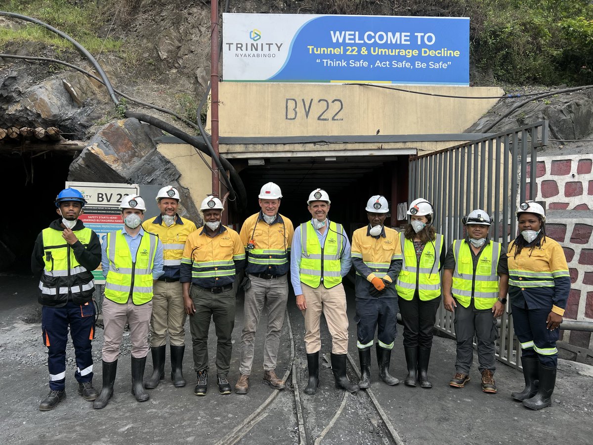 Trinity_Metals's tweet image. Our CEO hosted the EU delegation led by EUSR Ambassador Johan Borgstam  to discuss future collaboration and sustainable growth opportunities for Trinity Metals.

#MinininginRwanda