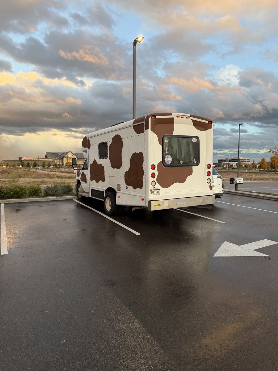 I’ll bet this thing really moooooves. 

🥁*I’ll be here all night folks