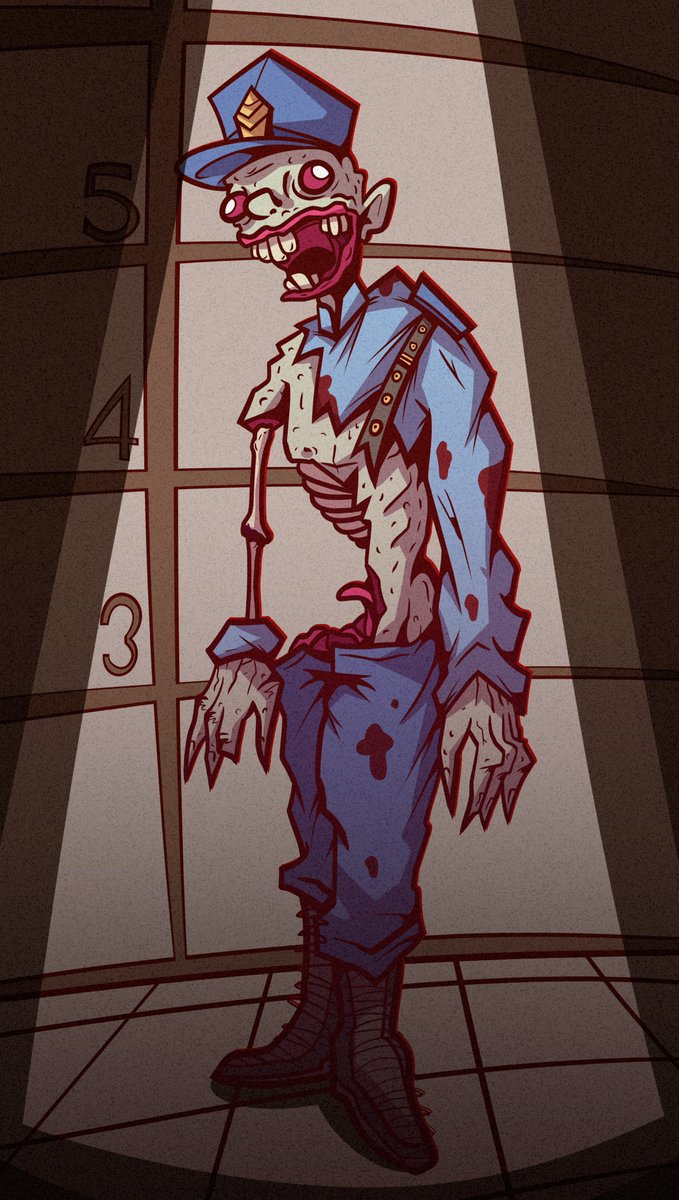 Spoopy month, day 26

Police Zombie from Timesplitters
#timesplitters