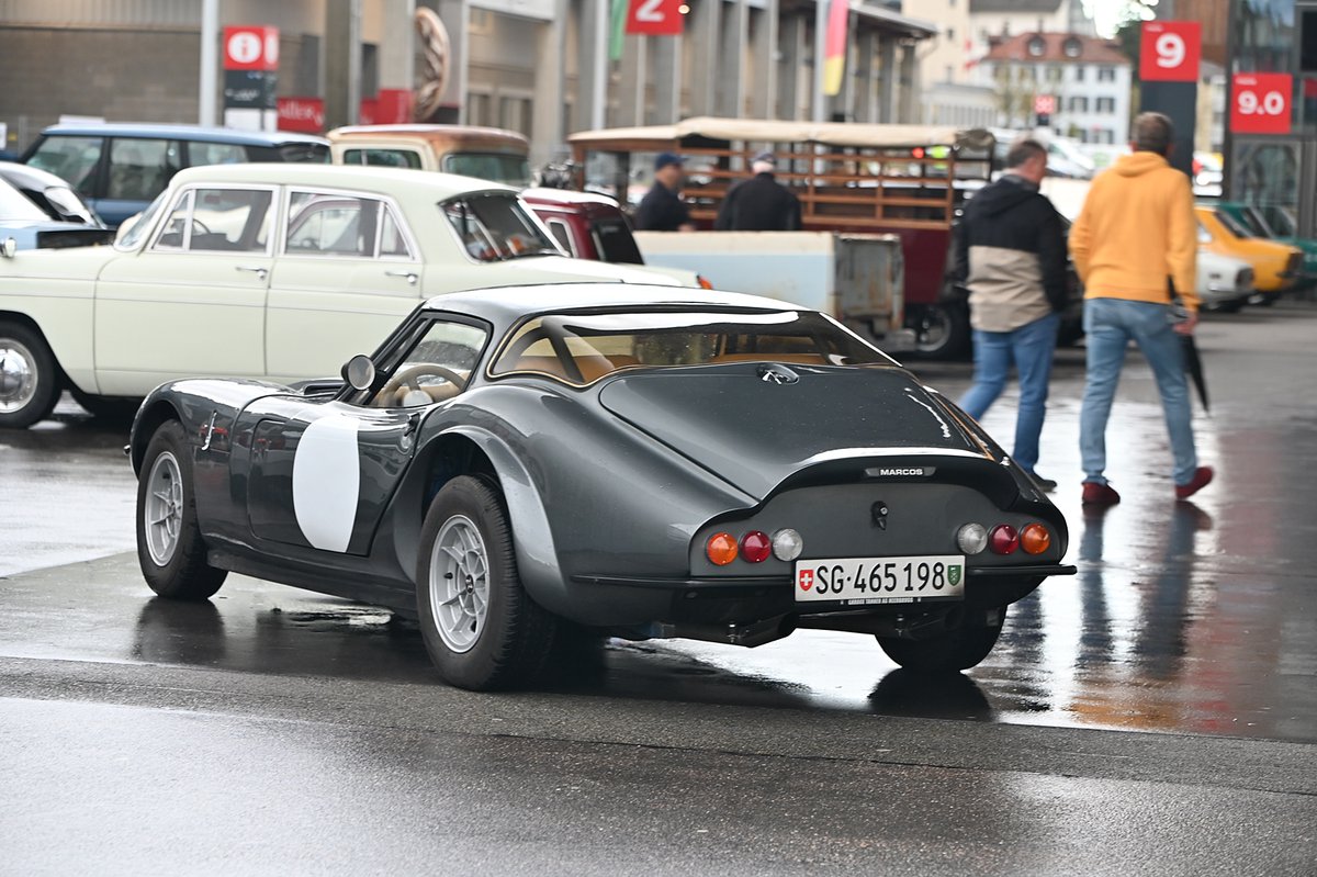 ca. 1965 Marcos GT 
19. Oldtimermesse St. Gallen 26. Oktober 2025