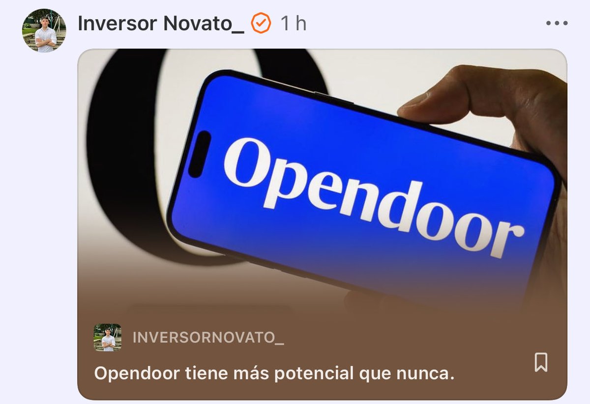 Nuevo Artículo Disponible de $OPEN ✅

Aprovecha para leerlo ahora en el descanso del Madrid - Barça 🤝

Venga que hoy ganamos 4-1 😏🚀