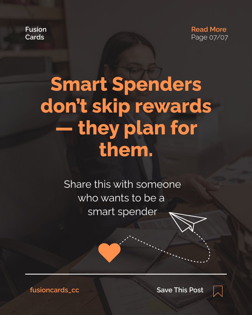 fusioncards_cc's tweet image. 💡 Smart spenders don’t skip rewards - they plan for them.

Even your insurance premium can earn you cashback 💰

Follow @fusioncards_cc  for more #SmartSpend hacks every week 🔁