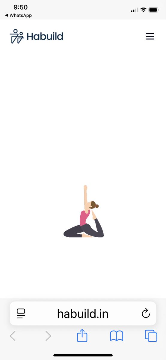 Nimitiwari's tweet image. Renewing my Yoga online subscription and wondering why isn’t the platform extending ‘pay per use’ highest costing subscription. 
#yoga #subscription #money #India #fitness
